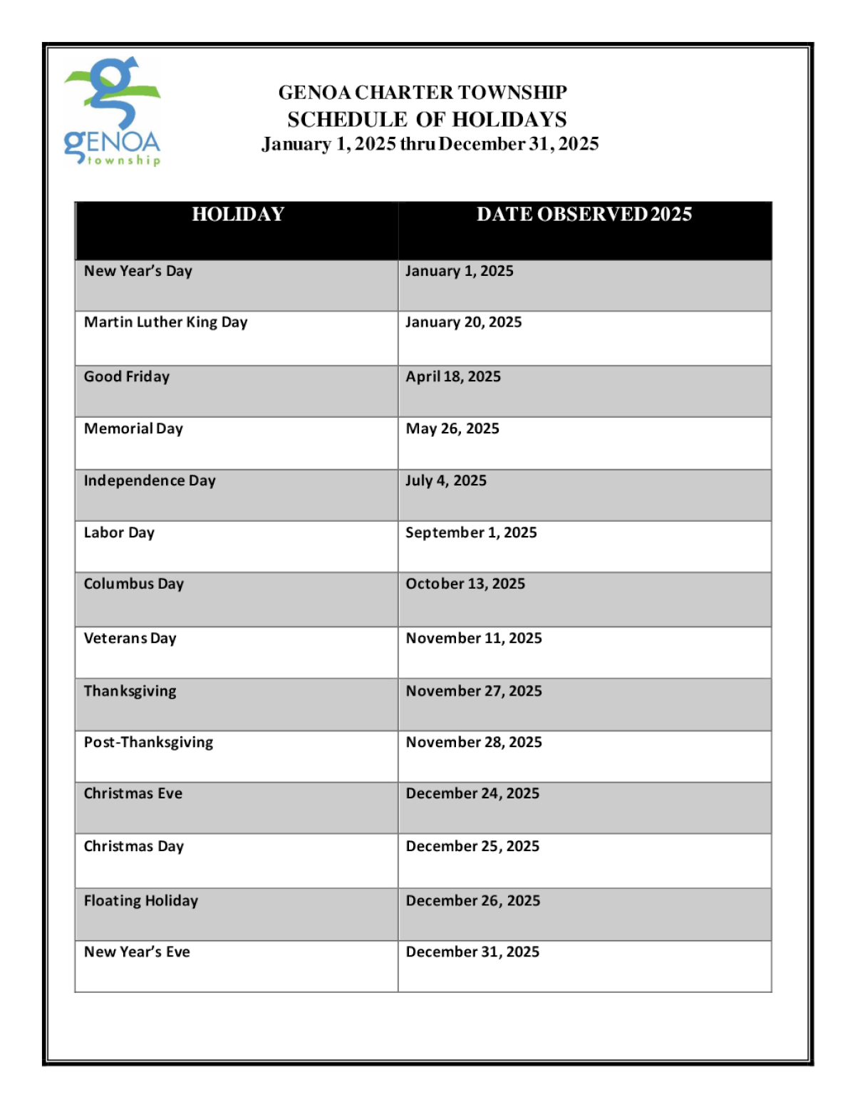 2025 Holiday Schedule.pdf